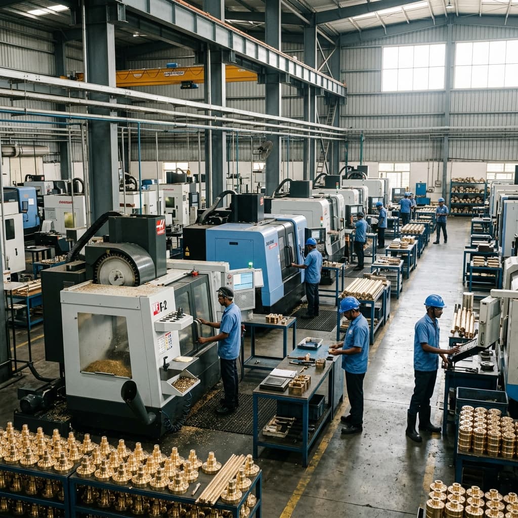 Swastik Brass Modern Facility