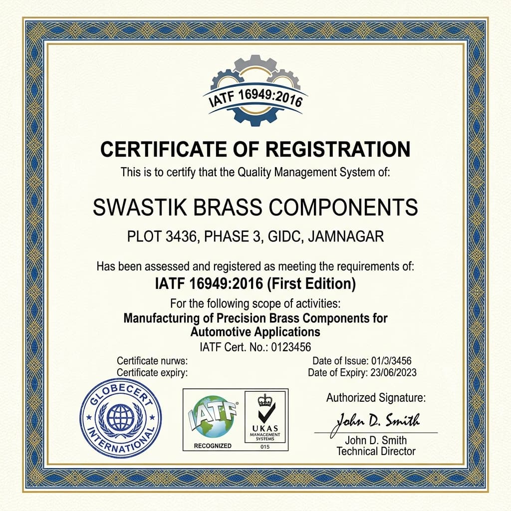 IATF 16949 Compliant